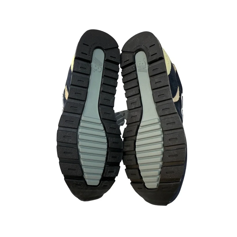 New Balance 996 Made USA Navy Blue Suede Mesh Sneakers Youth 6 Womens 7.5 New